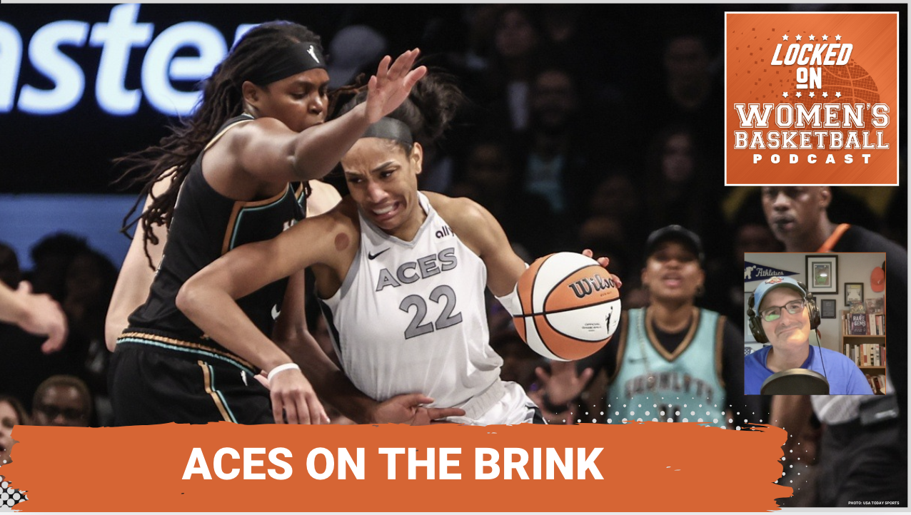 Aces and Liberty battle during a game